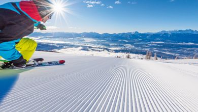 Wintersport in der Region Villach