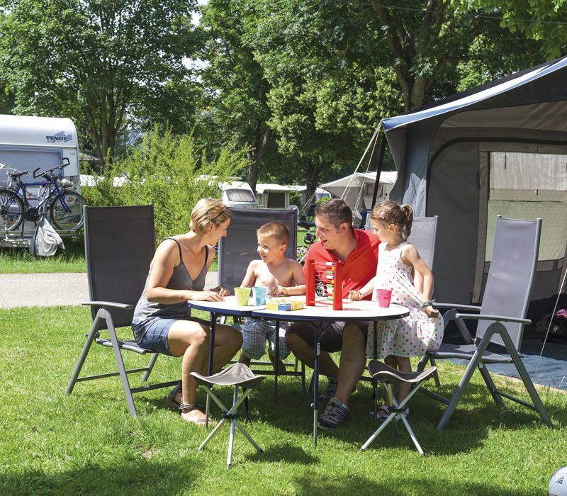 Camping Kirchzarten, Mobilheim, Mietwohnwagen