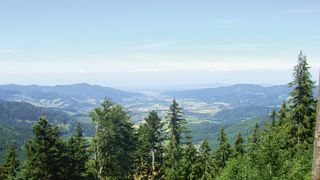 Wutachschlucht, Südschwarzwald, Radfahren, Panorama