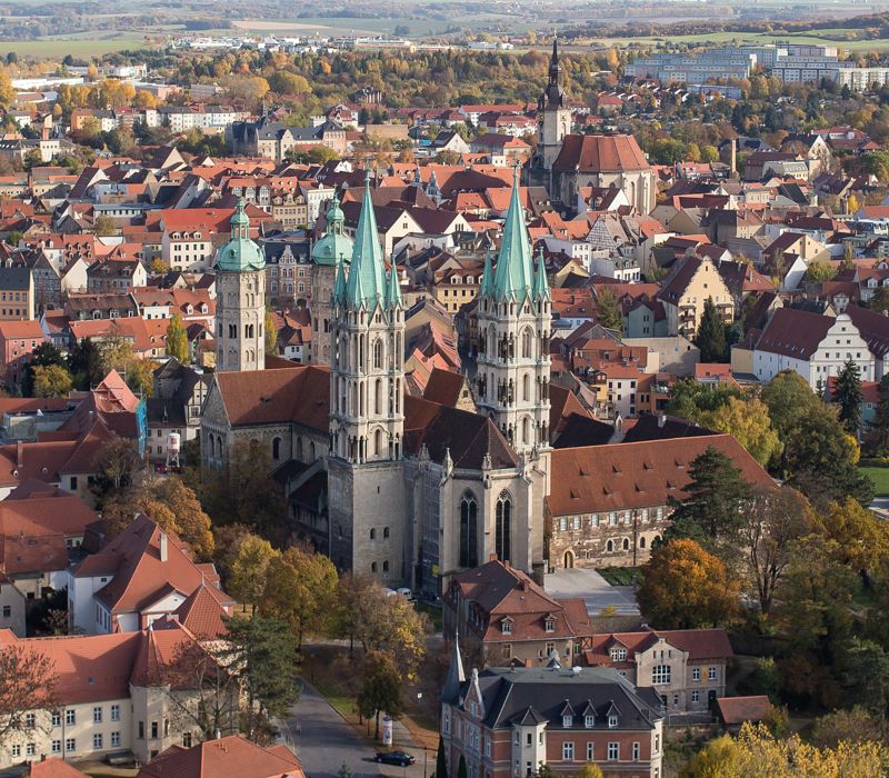 Domstadt Naumburg, Bach-Orgel, Wilde Zicke, Bürstenmacherei, Dom St. Peter und Paul