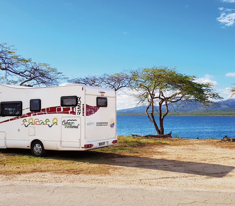 Wohnmobil, Caravan, Camping, Küste, Kuba, SeaBridge